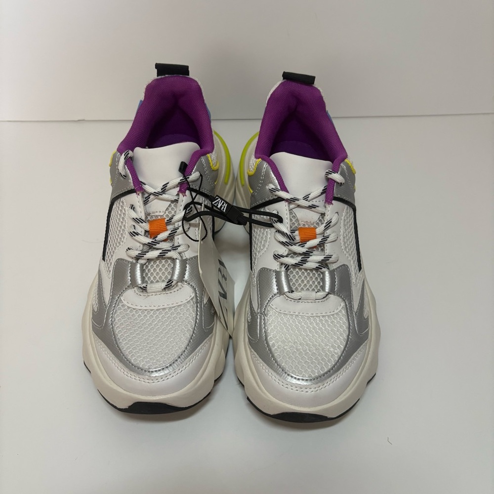 NWT Zara chunky Sneakers - Picture 2 of 7
